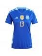Argentina Cristian Romero #13 Replika Borta Kläder Dam Copa America 2024 Kortärmad